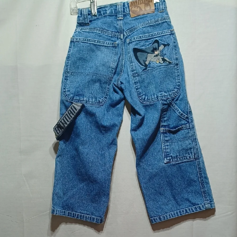 Children's Batman Jeans Warner Bros. Studio Store Size 4 1999 - Picture 1 of 9